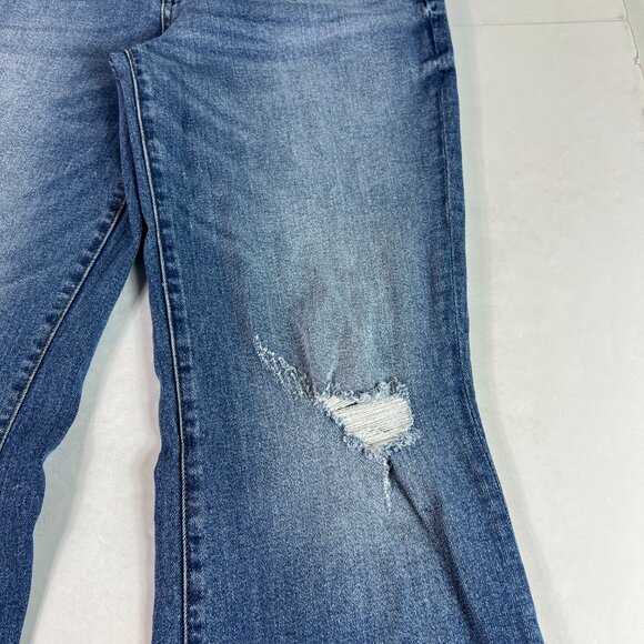 Kut From The Kloth Jeans Women's 31x30* Nadia Flare High Rise Blue Denim Tag 8 - Picture 3 of 16